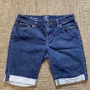 Ann Taylor Loft Denim Shorts 6 Modern